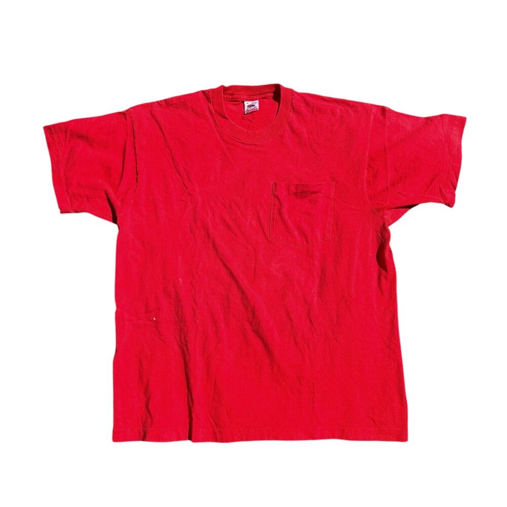 Men's 90s Fruit of the Loom Pocket Tee
